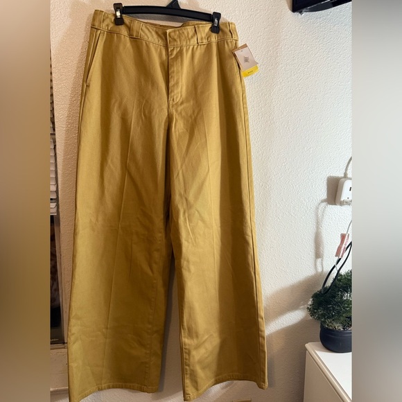 Dickies Nordstrom Camel Wide-Leg Pants - Picture 5 of 6